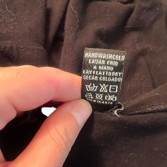 Fashion nova black full zip hooded dress. Size small - Picture 4 of 7